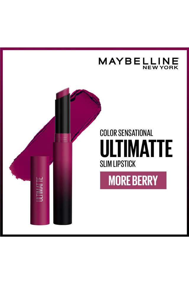 Color-Sensational-Ultimatte-Lipstick---More-Berry- -1.7-gm