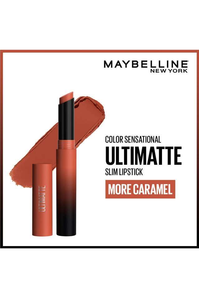 Color-Sensational-Ultimatte-Lipstick---More-Caramel -1.7-gm