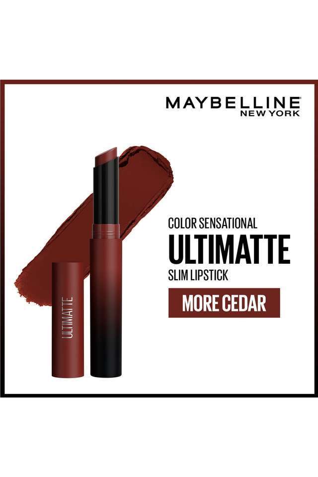 Color-Sensational-Ultimatte-Lipstick---More-Cedar -1.7-gm