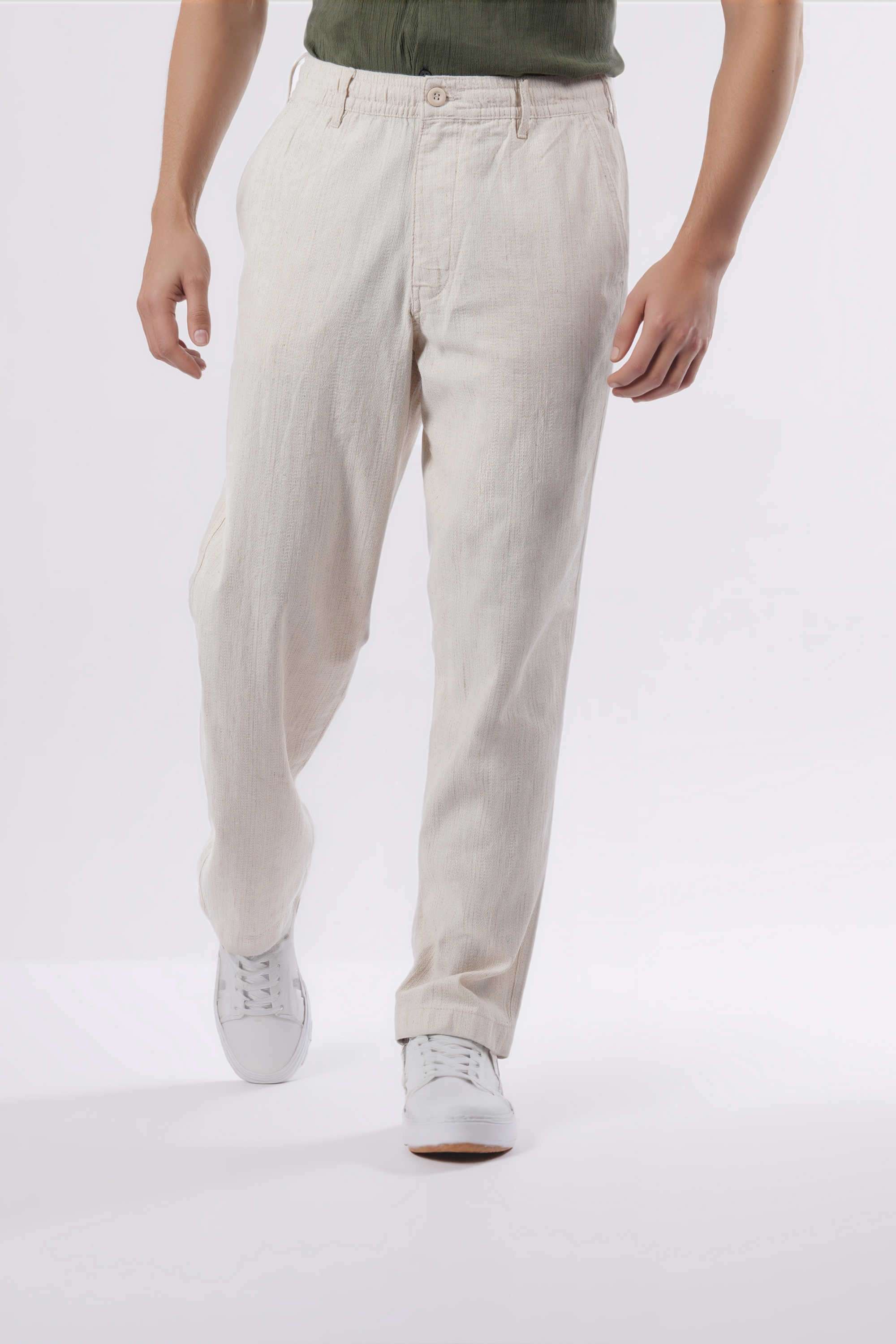 Solid-Cotton-Straight-Fit-Men-s-Casual-Wear-Trousers