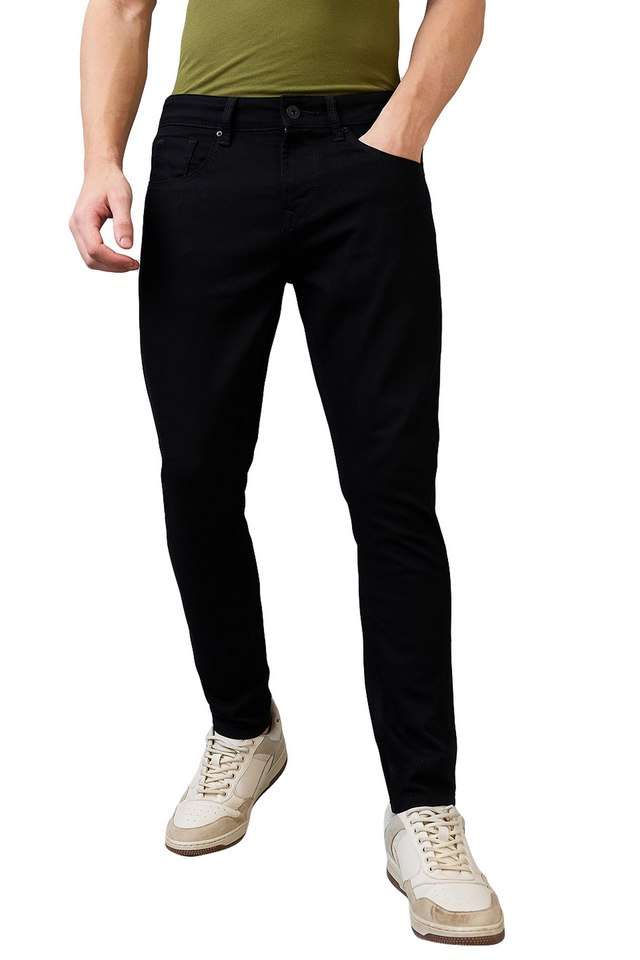 Light-Wash-Cotton-Slim-Fit-Men-s-Jeans