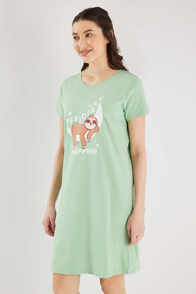 Printed-Cotton-Regular-Fit-Women-s-Dress