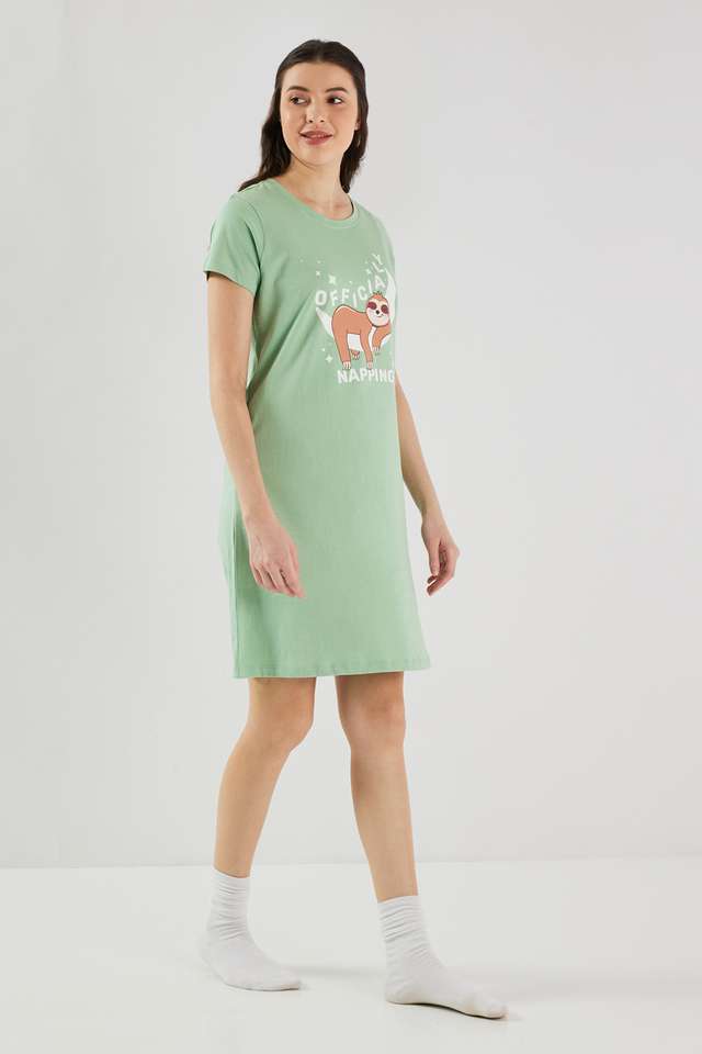 Printed-Cotton-Regular-Fit-Women-s-Dress