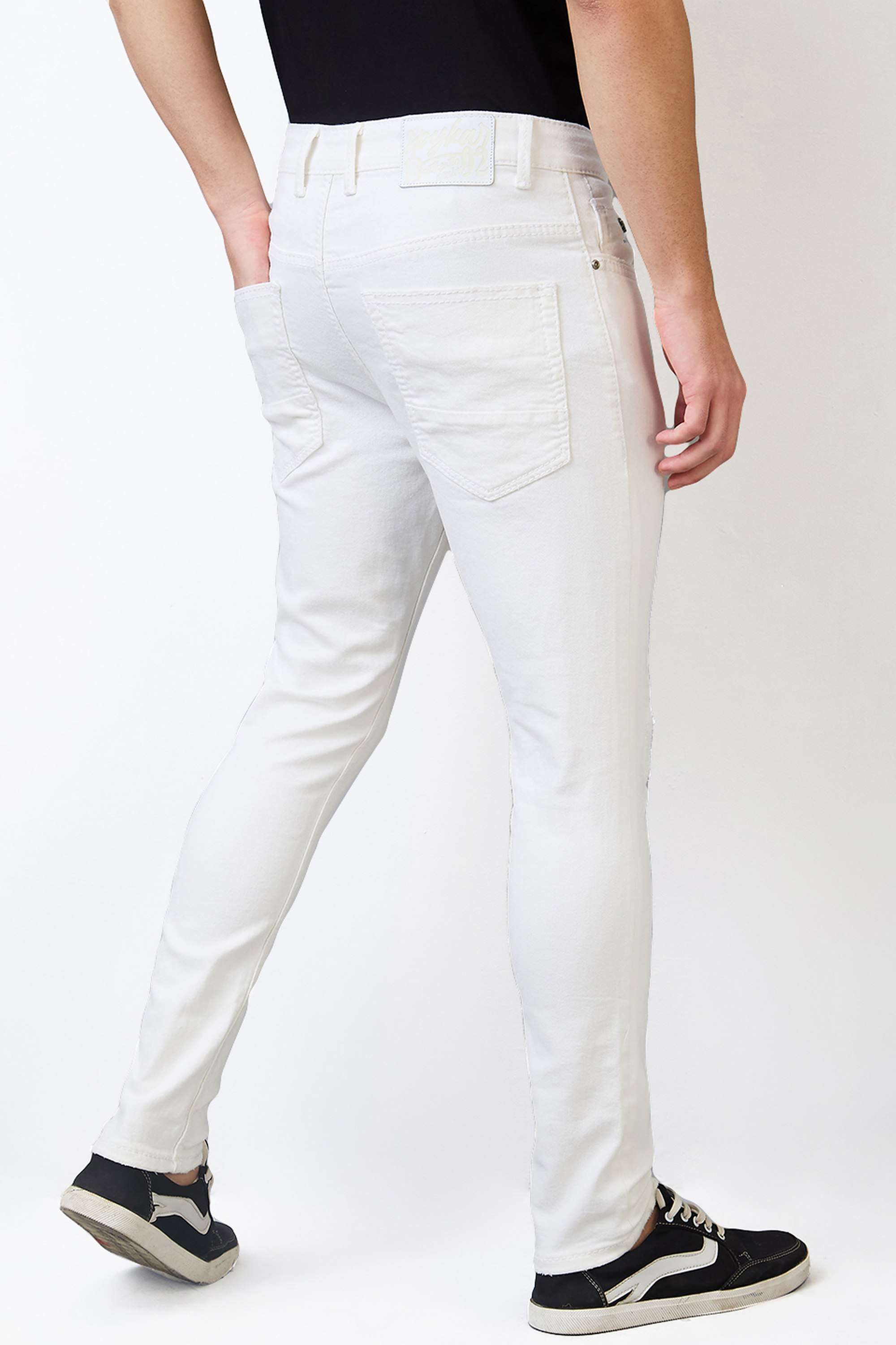 Solid-Cotton-Stretch-Slim-Fit-Men-s-Jeans