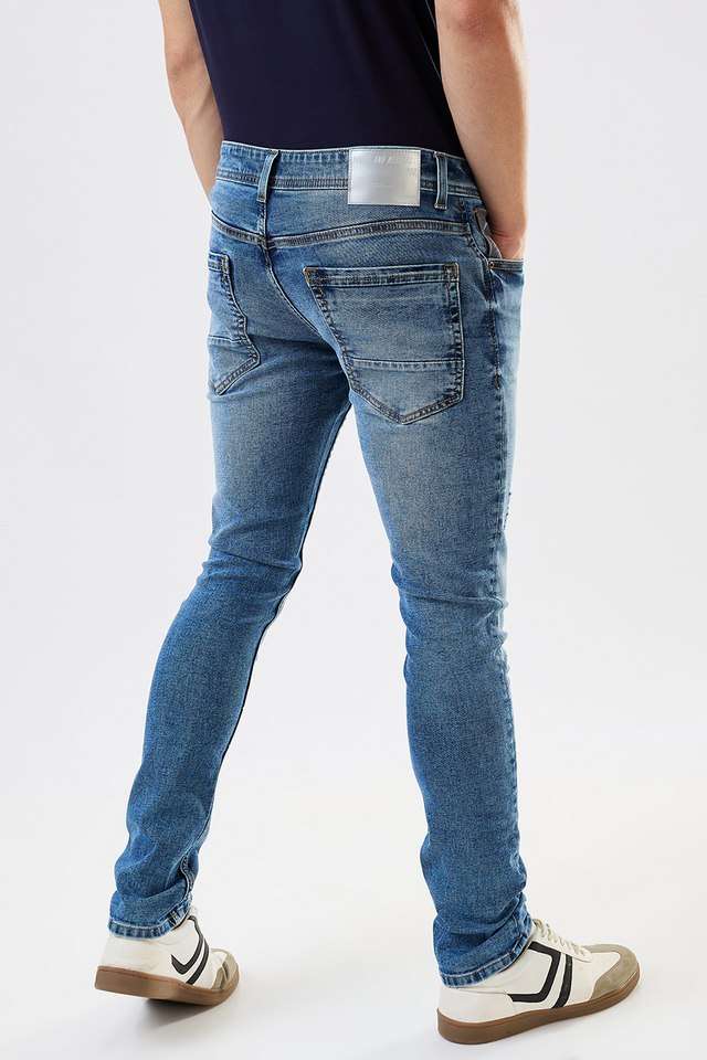 Light-Wash-Cotton-Slim-Fit-Men-s-Jeans