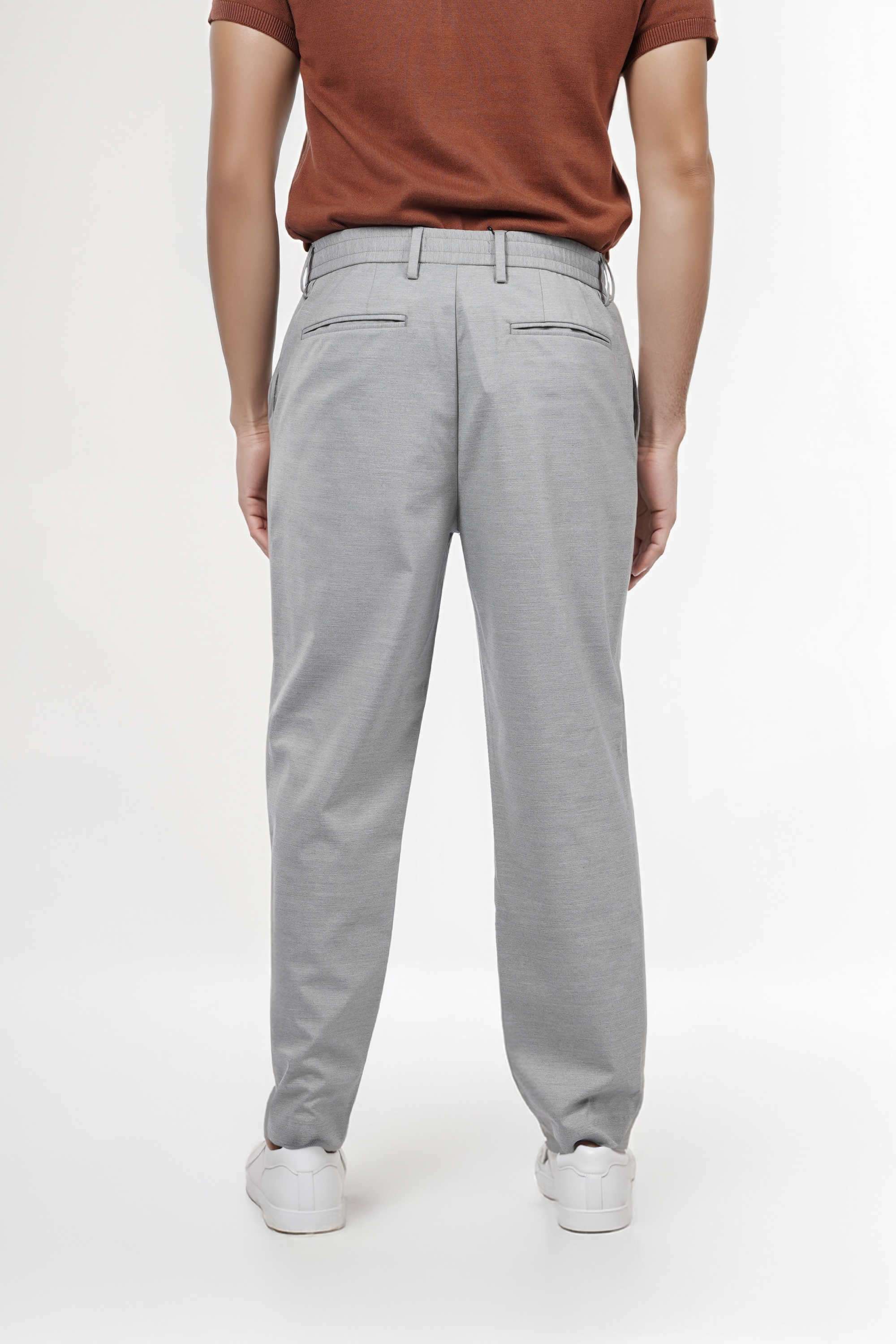 Solid-Polyester-Regular-Fit-Men-s-Casual-Wear-Trousers