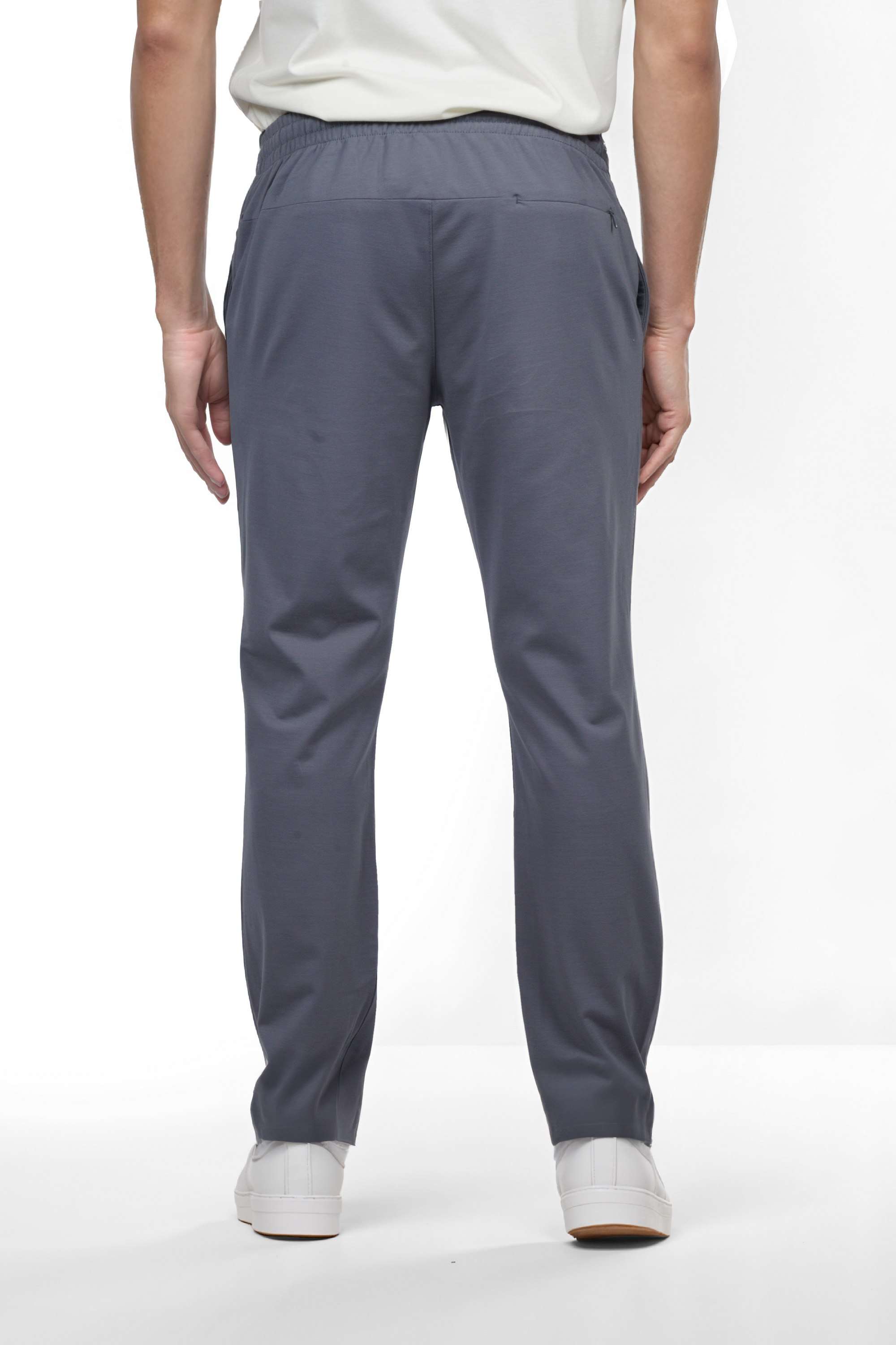 Solid-Rayon-Slim-Fit-Men-s-Casual-Trousers
