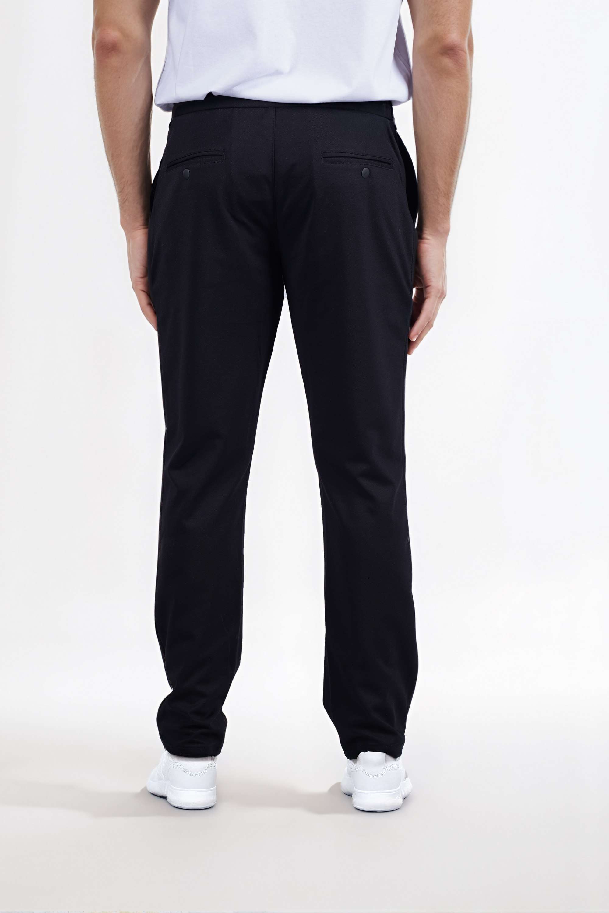 Solid-Terrylene-Rayon-Slim-Fit-Men-s-Casual-Wear-Trousers