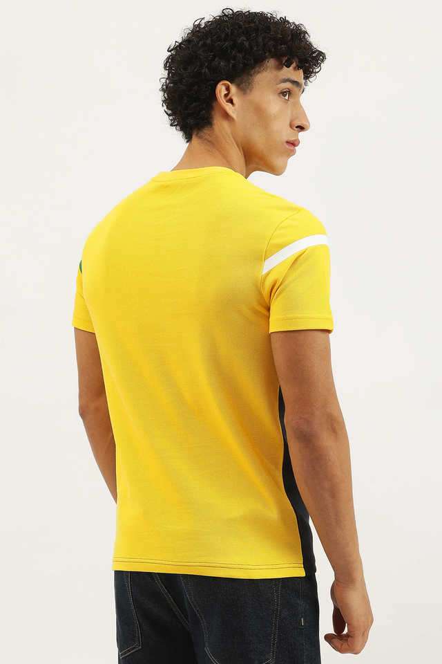Solid-Cotton-Round-Neck-Men-s-T-Shirt