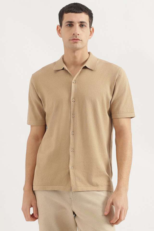 Solid-Cotton-Polo-Men-s-T-Shirt