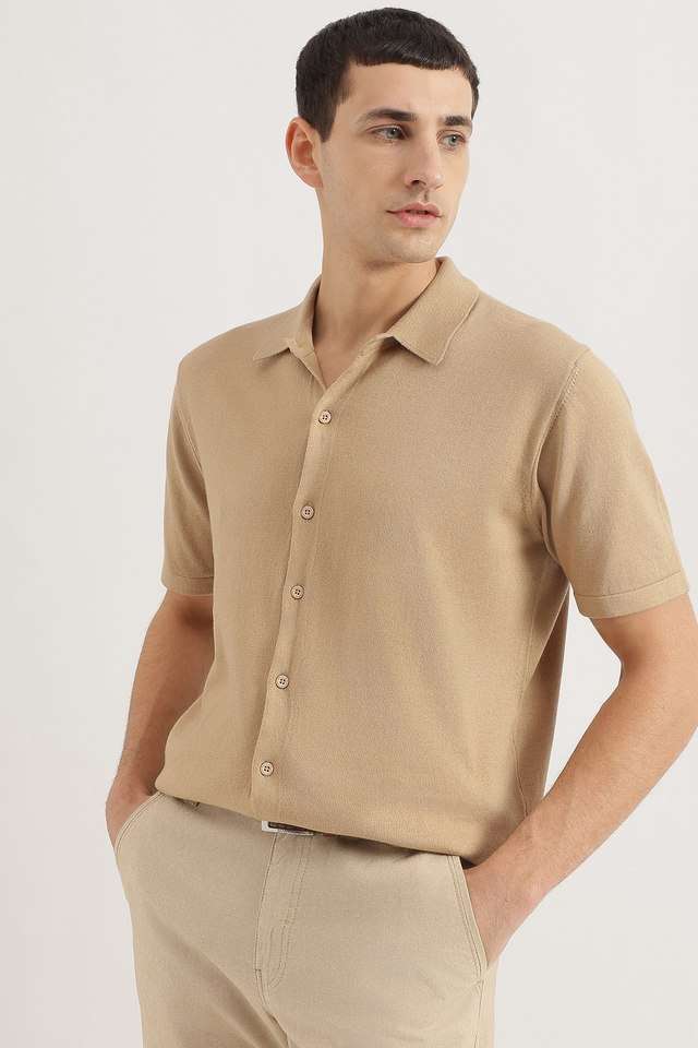 Solid-Cotton-Polo-Men-s-T-Shirt