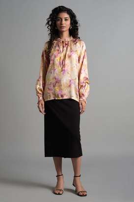 and Abstract Viscose Regular Fit Women's Top-picture-25