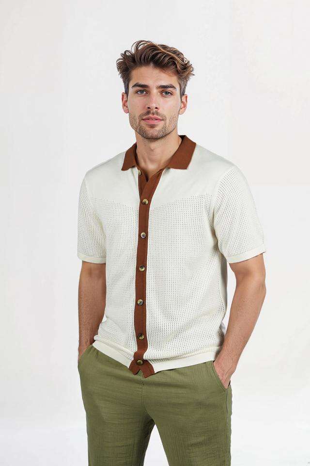 Textured-Cotton-Polo-Men-s-T-Shirt