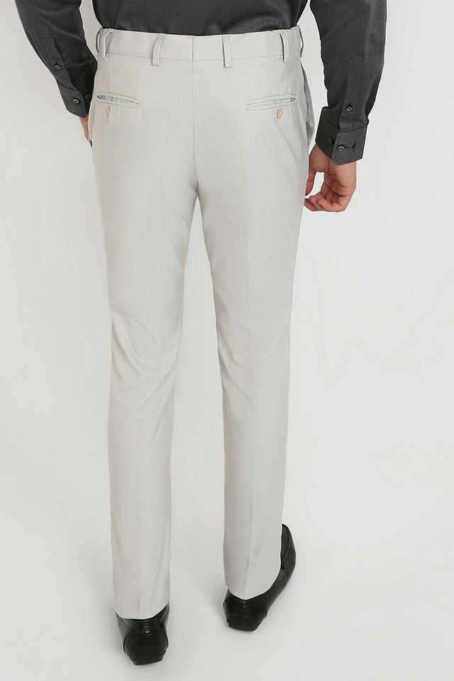 Structured-Blended-Fabric-Slim-Fit-Men-s-Formal-Trousers