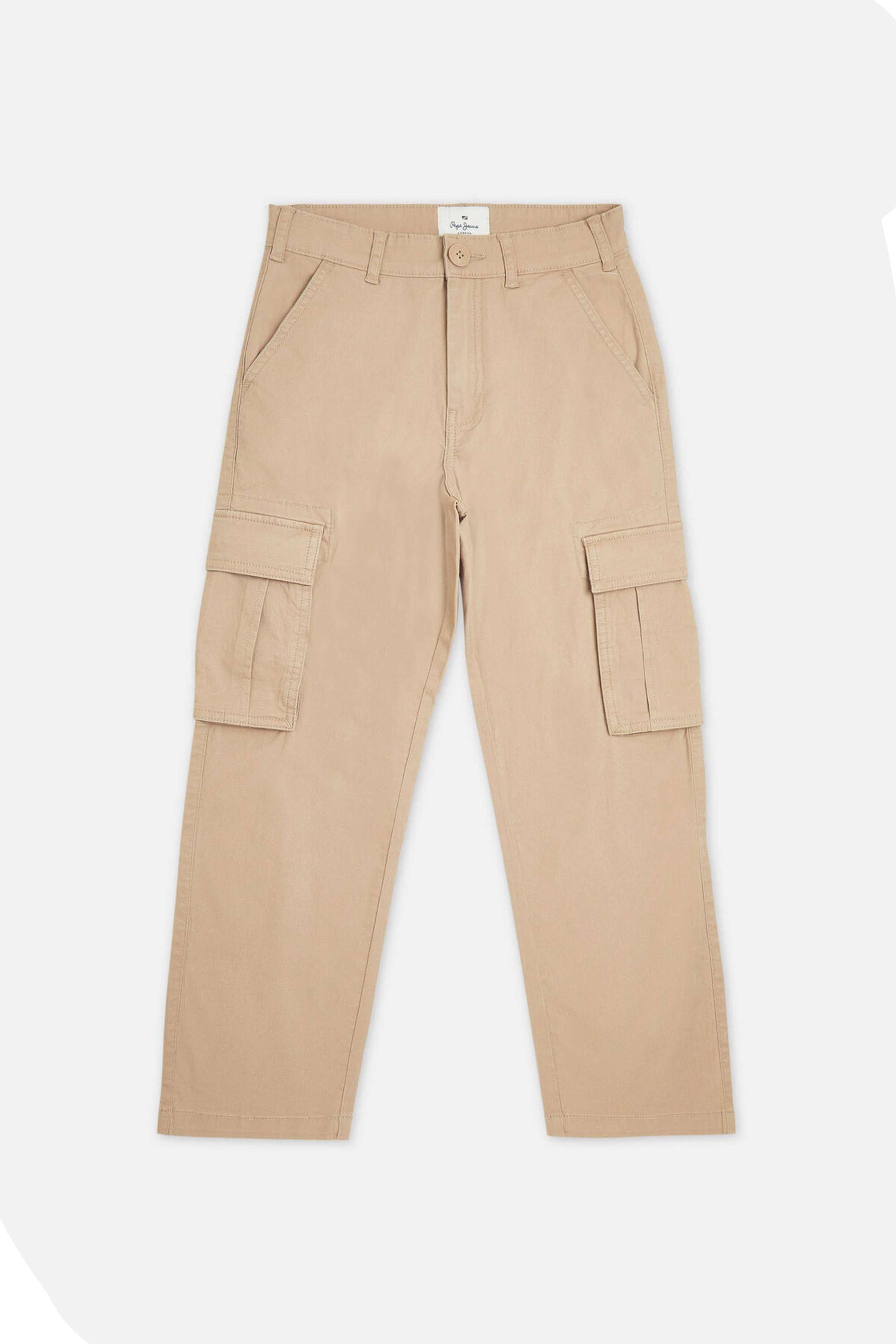 Solid-Cotton-Regular-Fit-Boys-Cargo