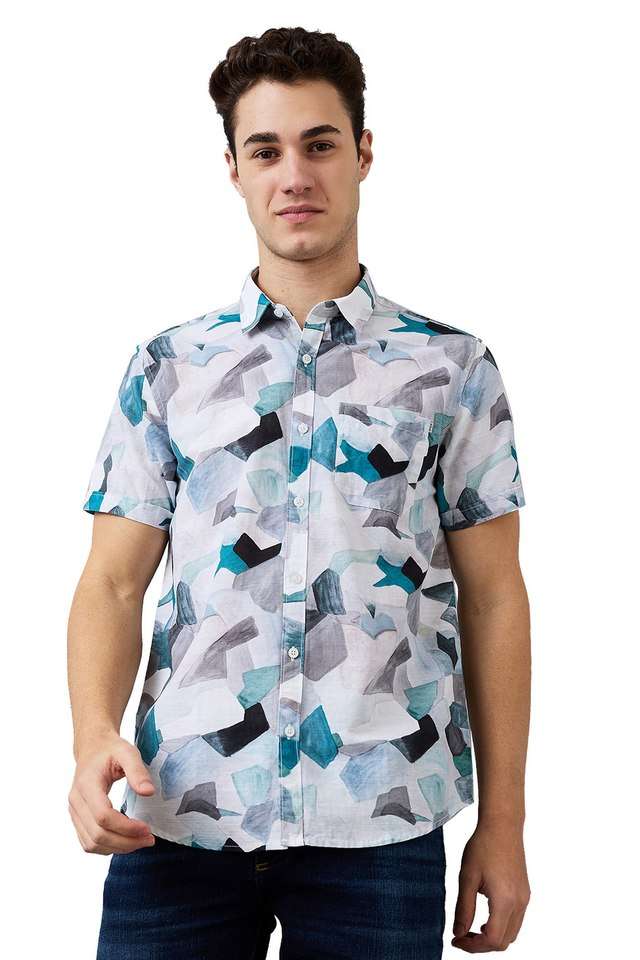 Printed-Cotton-Slim-Fit-Men-s-Casual-Wear-Shirt