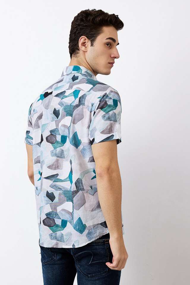 Printed-Cotton-Slim-Fit-Men-s-Casual-Wear-Shirt