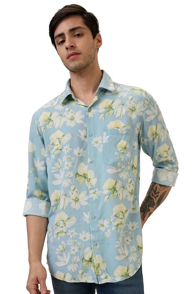 Printed-Viscose-Slim-Fit-Men-s-Casual-Shirt