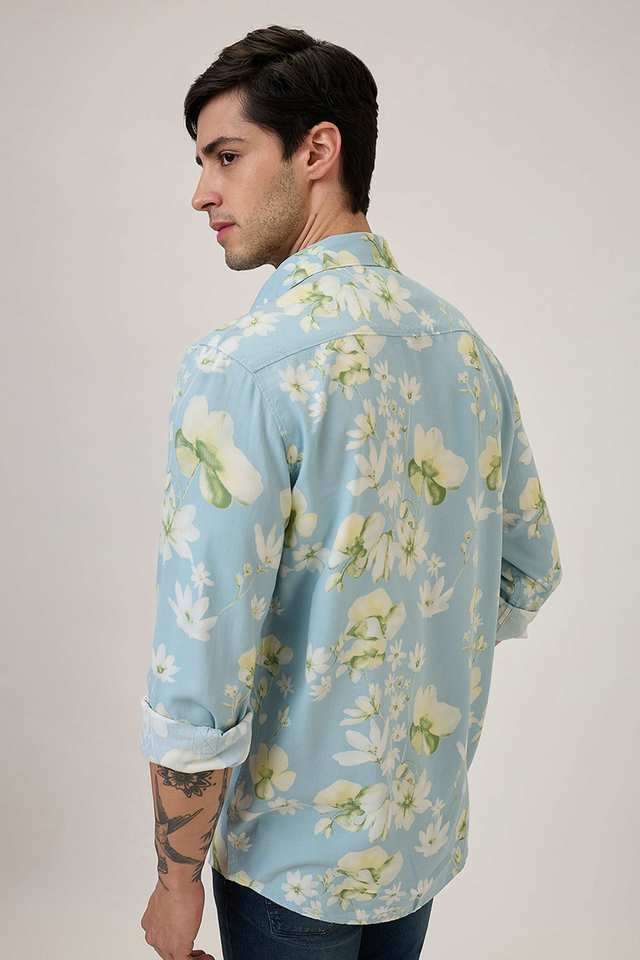 Printed-Viscose-Slim-Fit-Men-s-Casual-Shirt