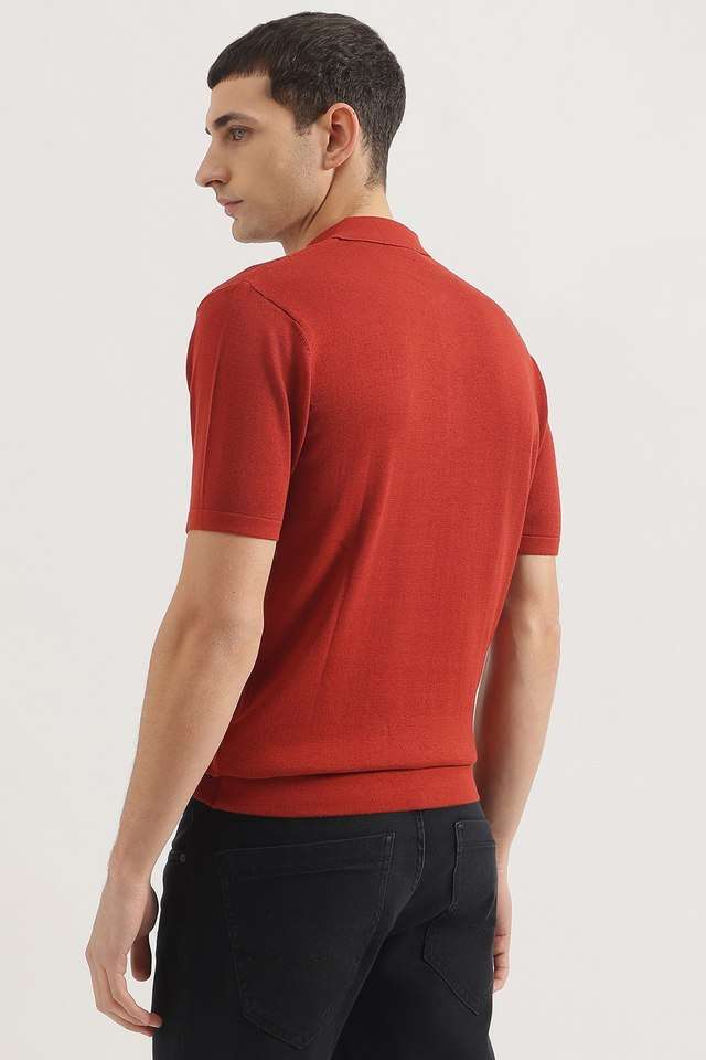 Solid-Cotton-Polo-Men-s-T-Shirt