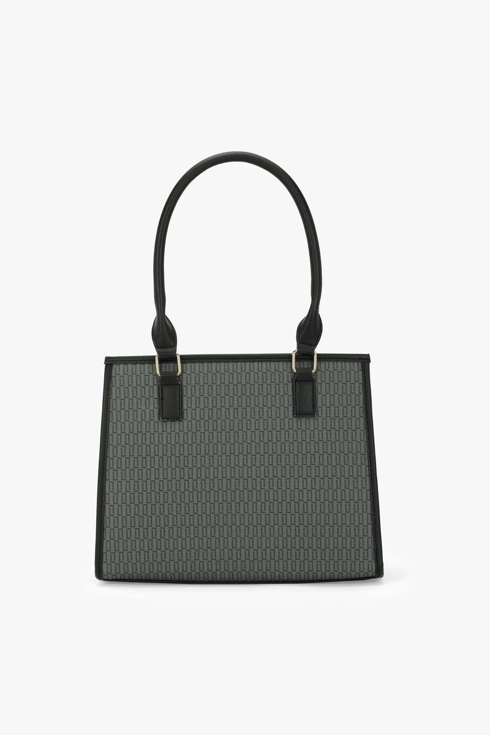 Synthetic-Zipper-Closure-Women-s-Shoulder-Bag