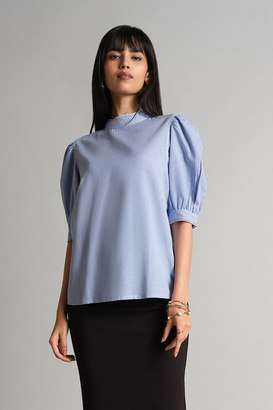Solid-Rayon-Regular-Fit-Women-s-Top