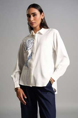 Floral-Viscose-Oversized-Fit-Women-s-Top