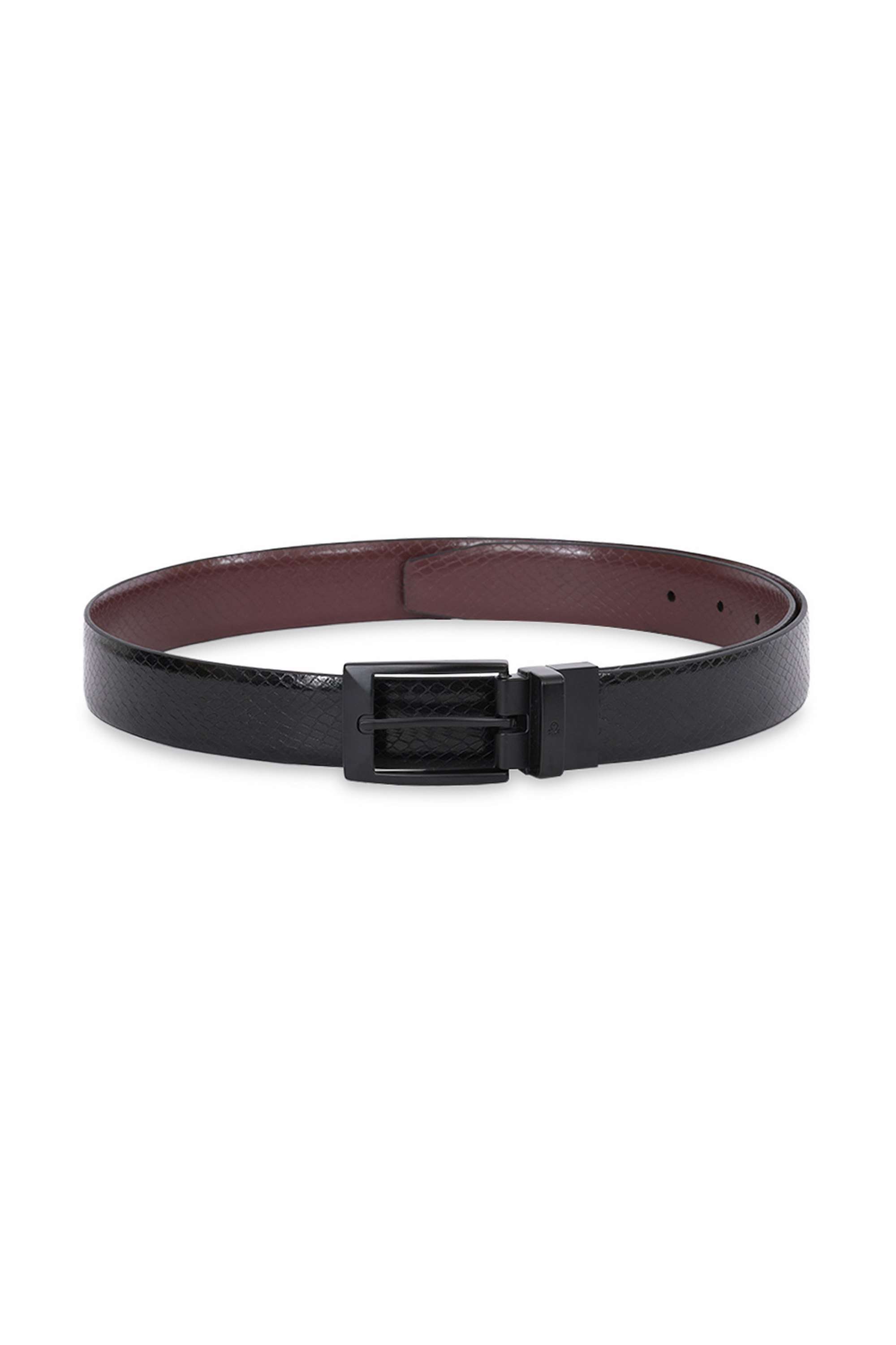 Textured-Leather-Casual-Mens-Reversible-Belt