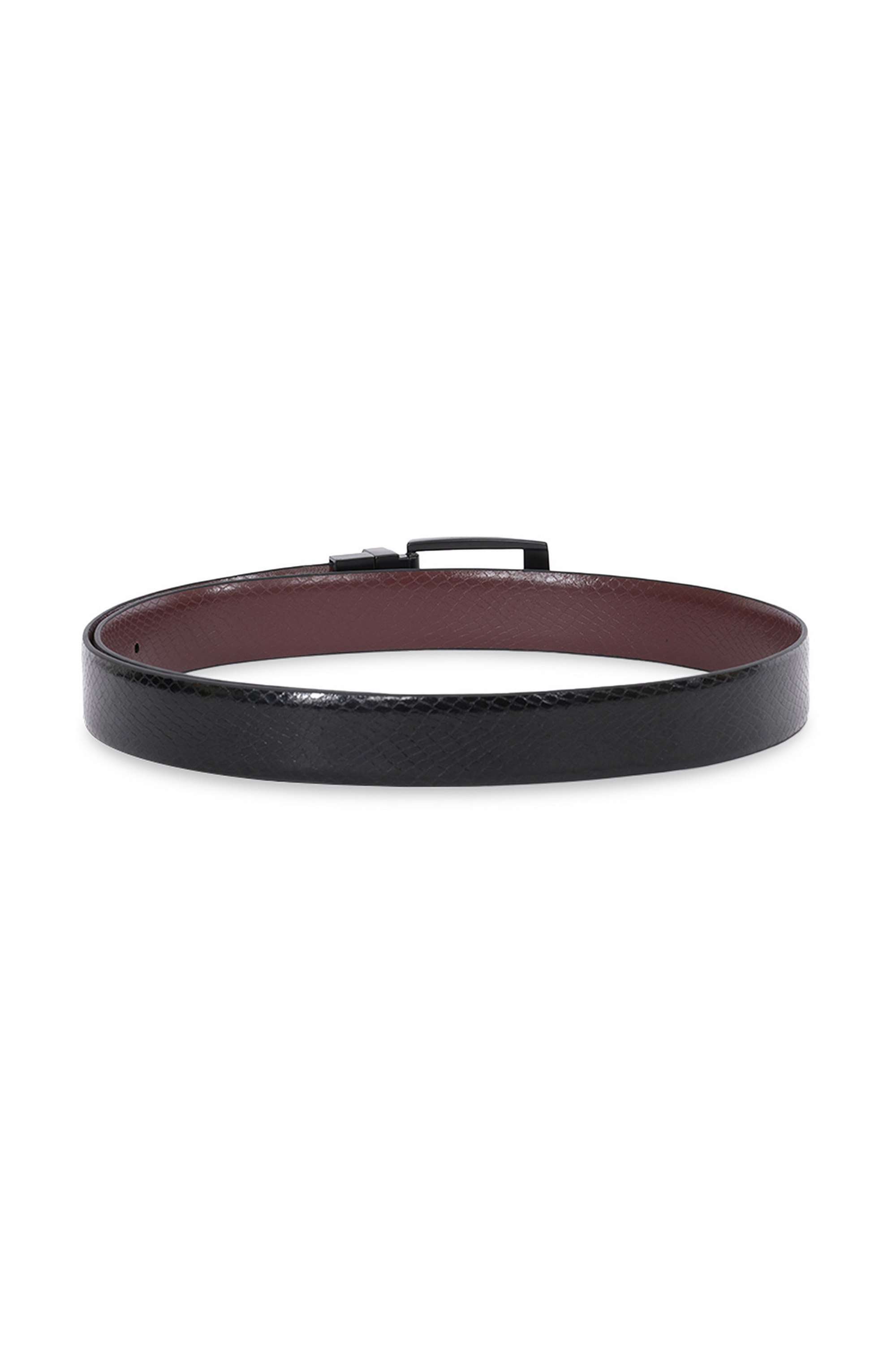 Textured-Leather-Casual-Mens-Reversible-Belt