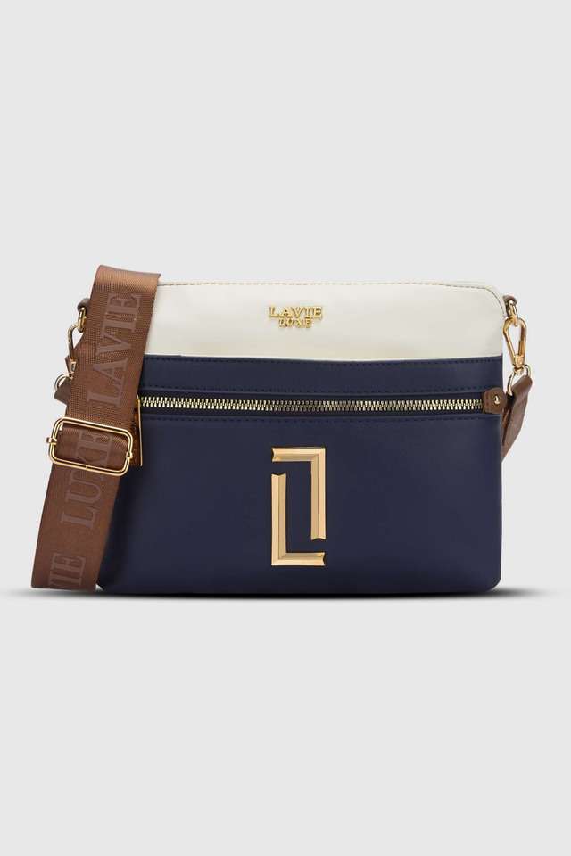 Color-Block-Synthetic-Zipper-Closure-Women-s-Casual-Sling-Bag