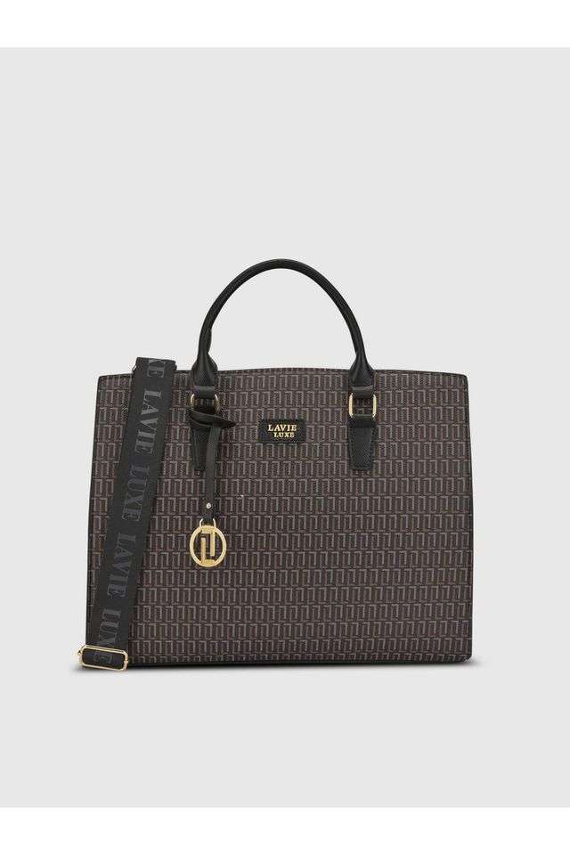 Lx-Mono-Ellon25-Synthetic-Zipper-Closure-Women-s-Laptop-Bag