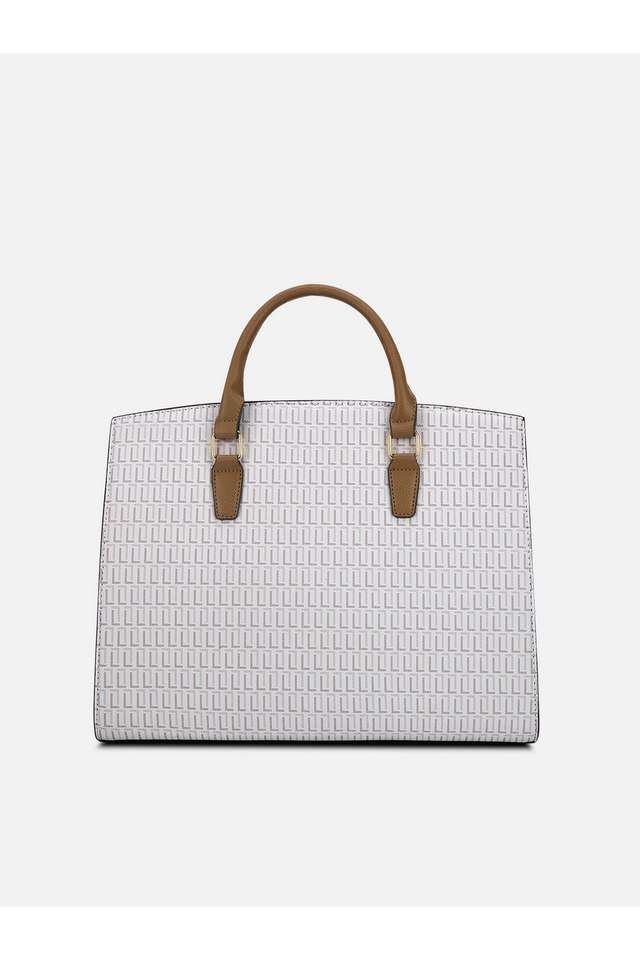 Printed-Synthetic-Zipper-Closure-Women-s-Formal-Satchel