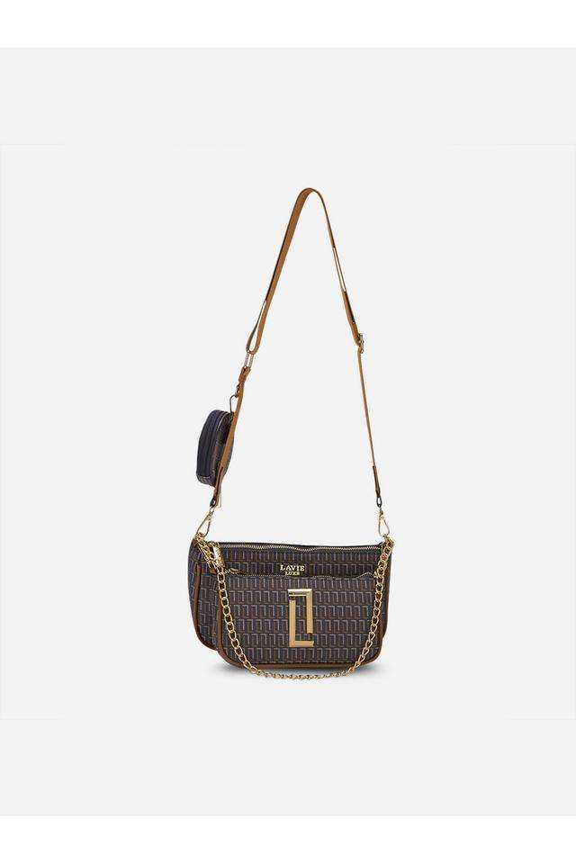 Printed-Synthetic-Zipper-Closure-Women-s-Casual-Sling-Bag