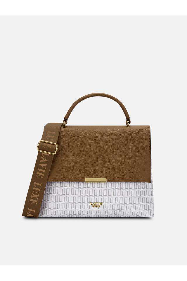 Printed-Synthetic-Top-Open-Closure-Women-s-Formal-Satchel