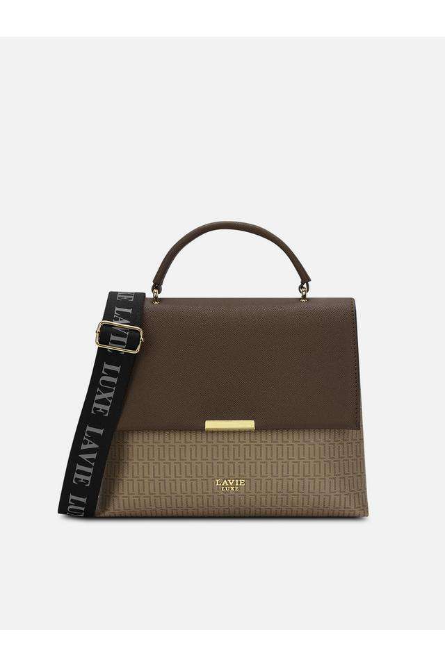 Printed-Synthetic-Top-Open-Closure-Women-s-Formal-Satchel