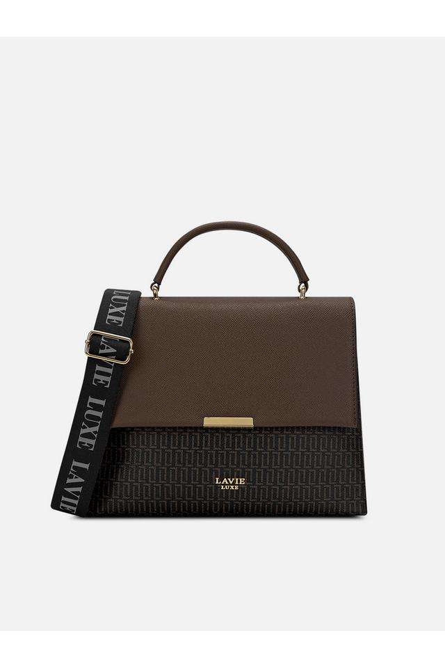 Printed-Synthetic-Top-Open-Closure-Women-s-Formal-Satchel
