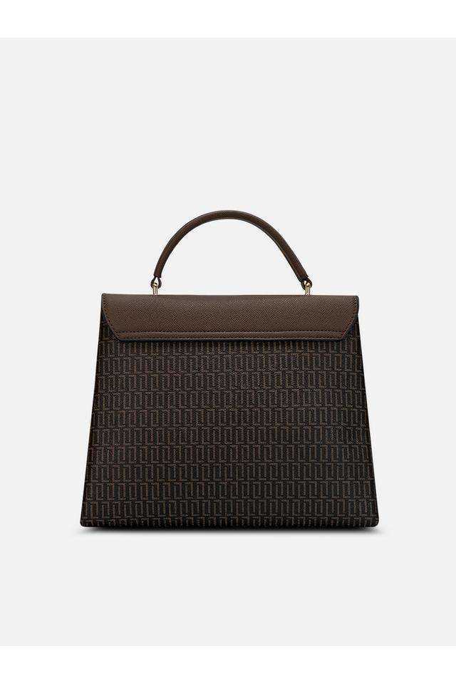 Printed-Synthetic-Top-Open-Closure-Women-s-Formal-Satchel
