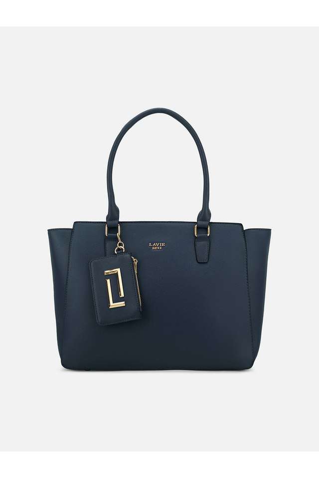 Solid-Synthetic-Zipper-Closure-Women-s-Formal-Satchel