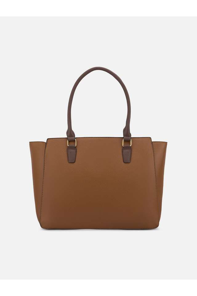 Solid-Synthetic-Zipper-Closure-Women-s-Formal-Satchel