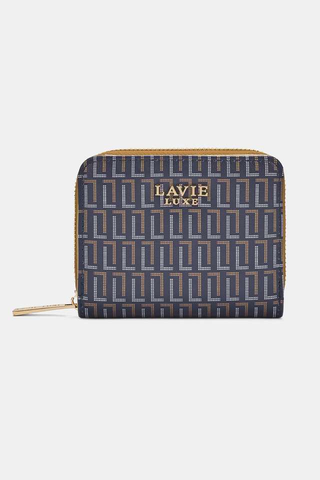 Mono-Flap-Printed-Polyester-Top-Open-Women-s-Wallet