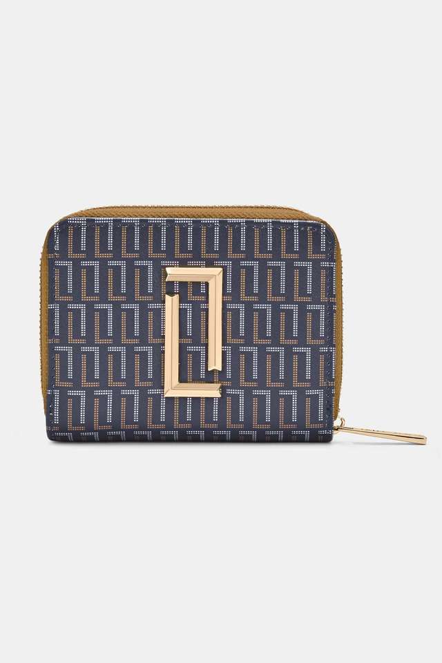 Mono-Flap-Printed-Polyester-Top-Open-Women-s-Wallet