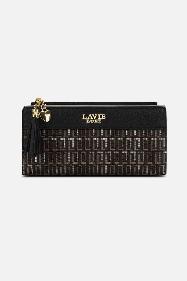 Printed-Synthetic-Zipper-Closure-Women-s-Formal-Wallet
