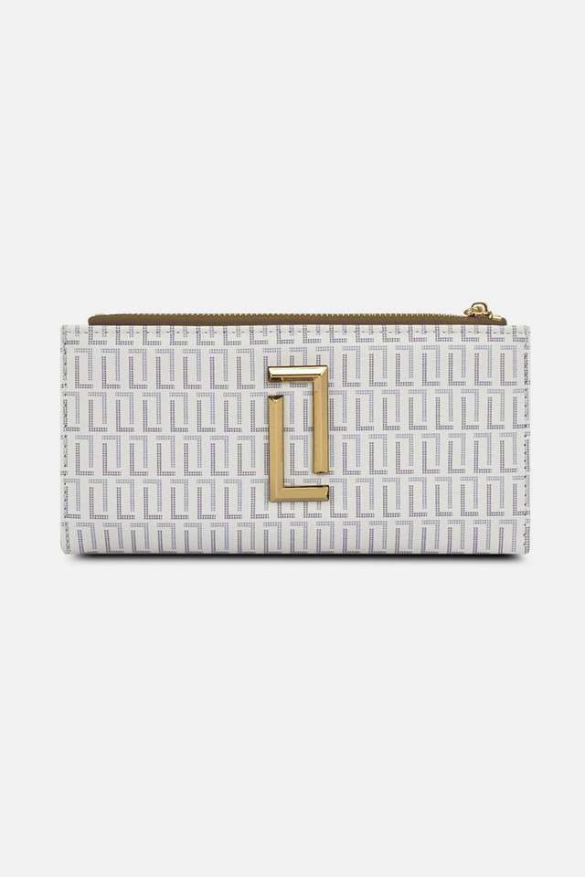 Printed-Synthetic-Zipper-Closure-Women-s-Formal-Wallet