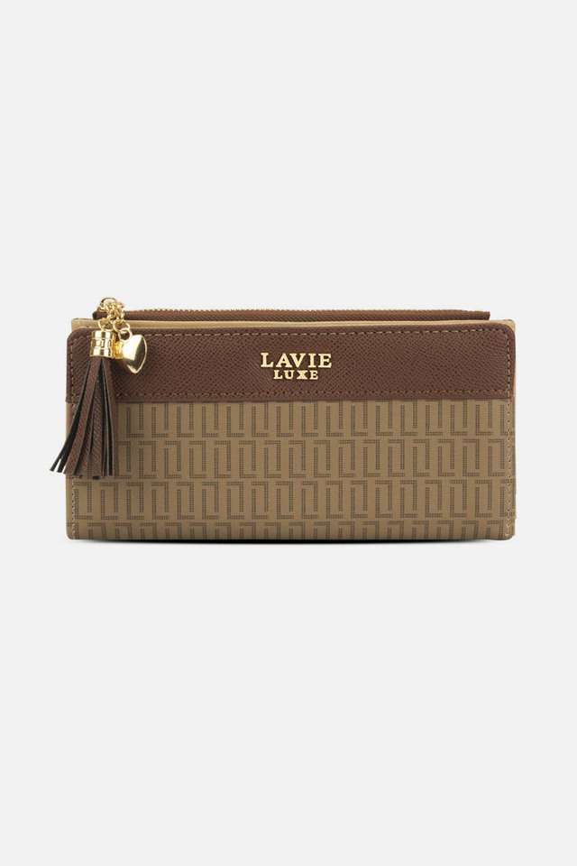 Printed-Synthetic-Zipper-Closure-Women-s-Formal-Wallet