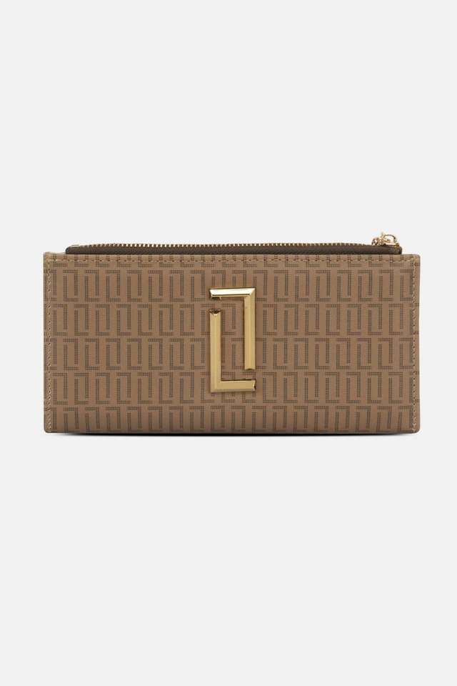 Printed-Synthetic-Zipper-Closure-Women-s-Formal-Wallet