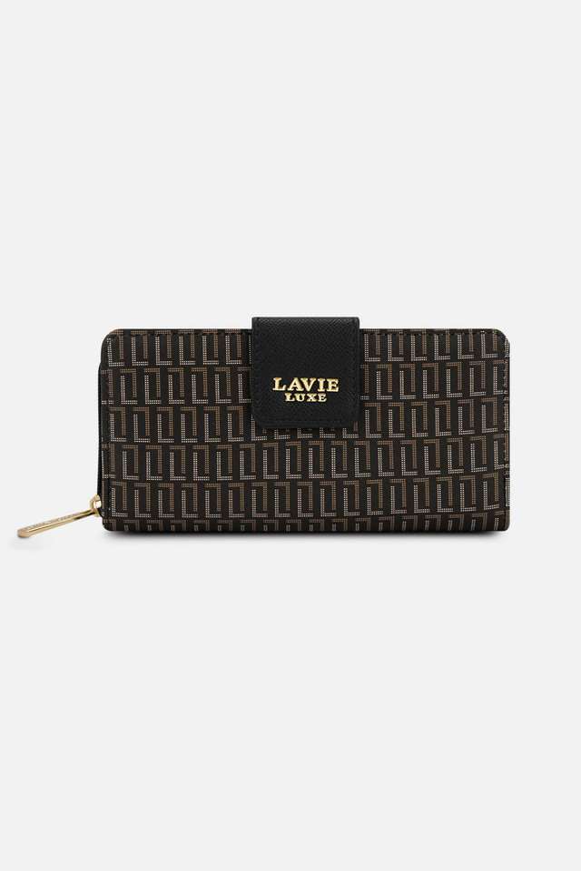 Printed-Synthetic-Zipper-Closure-Women-s-Casual-Wallet
