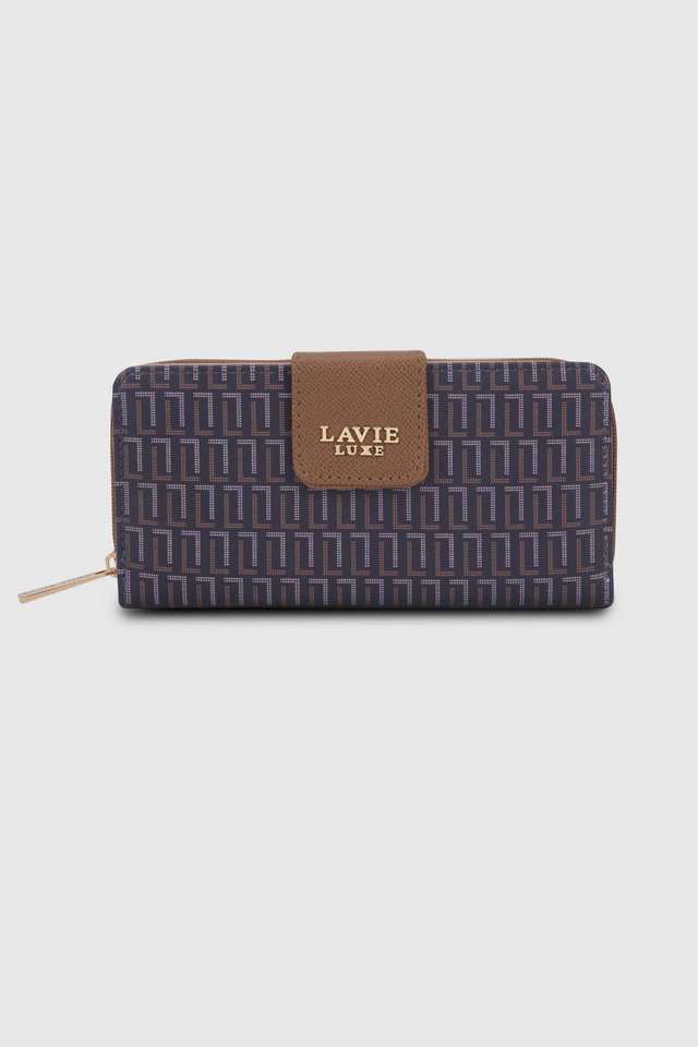 Printed-Synthetic-Zipper-Closure-Women-s-Casual-Wallet
