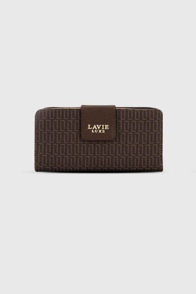 Printed-Synthetic-Zipper-Closure-Women-s-Casual-Wallet