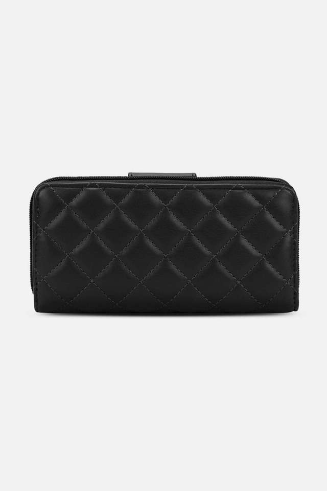 Solid-Synthetic-Zipper-Closure-Women-s-Casual-Wallet