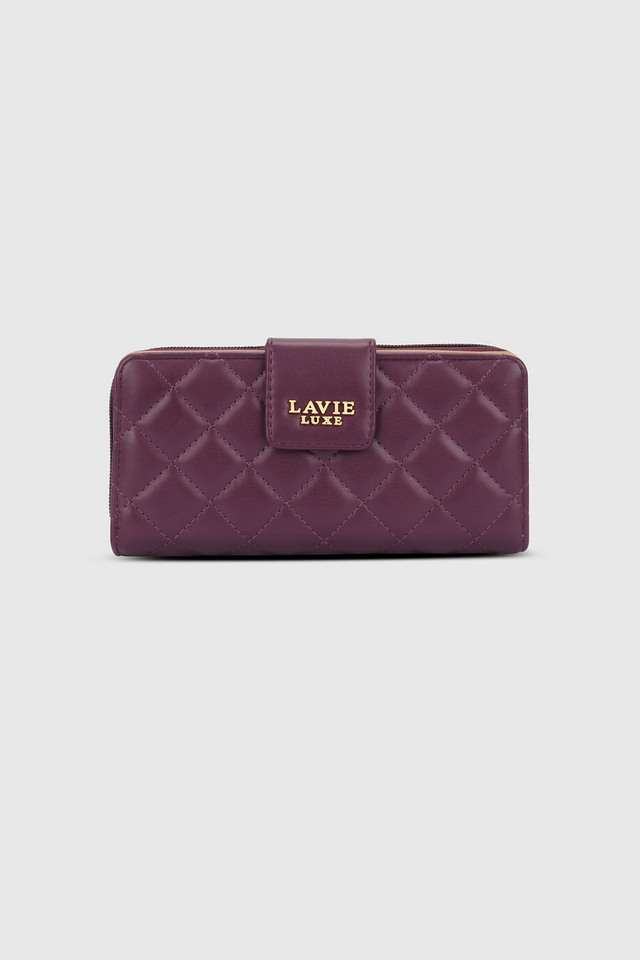 Solid-Synthetic-Zipper-Closure-Women-s-Casual-Wallet